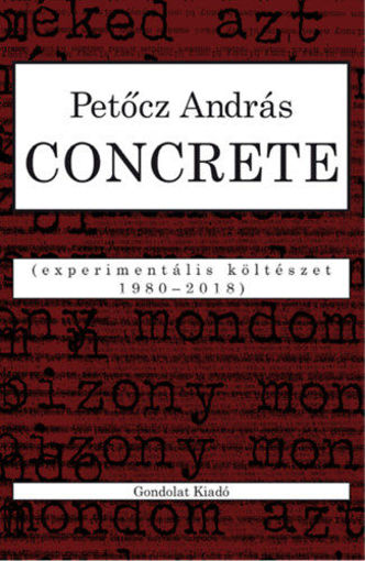 Concrete - Experimentális költészet 1980-2018 termékhez kapcsolódó kép