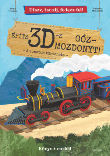 Építs 3D-s gőzmozdonyt termékhez kapcsolódó kép