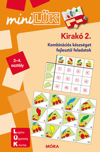 Kirakó 2. - LDI604 - Kombinációs készséget fejlesztő feladatok 2-4. osztály - MiniLÜK termékhez kapcsolódó kép
