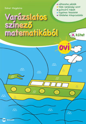 Varázslatos színező matematikából - OVI A kötet termékhez kapcsolódó kép