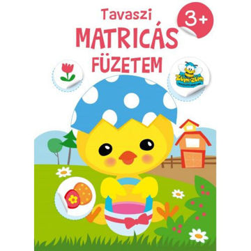 Tavaszi matricás füzetem termékhez kapcsolódó kép