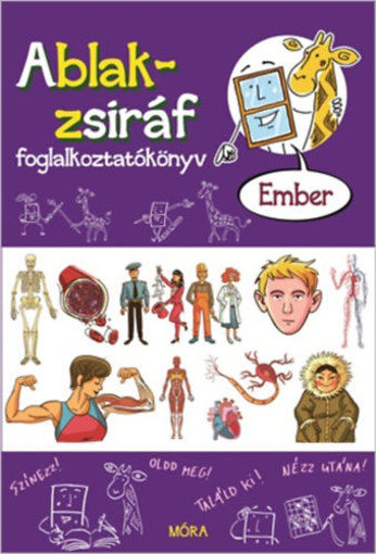 Ablak-zsiráf foglalkoztatókönyv - Ember termékhez kapcsolódó kép