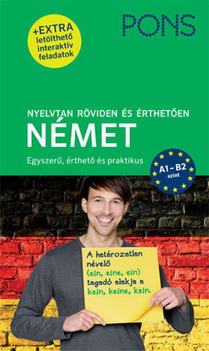 PONS Nyelvtan röviden és érthetően - Német - A1-B2 szint (+extra letölthető interaktív feladatok) termékhez kapcsolódó kép