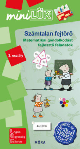 Számtalan fejtörő 3. osztály - Matematikai gondolkodást fejlesztő feladatok - MiniLÜK termékhez kapcsolódó kép