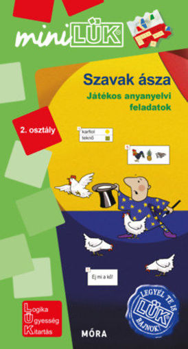 Szavak ásza 2. osztály - Játékos anyanyelvi feladatok - MiniLÜK termékhez kapcsolódó kép