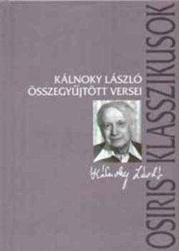 Kálnoky László összegyűjtött versei termékhez kapcsolódó kép
