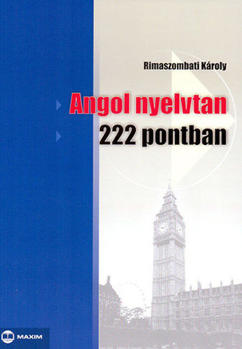 Angol nyelvtan 222 pontban termékhez kapcsolódó kép