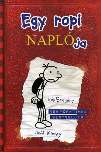 Egy ropi naplója 1. - képSregény - kemény kötés termékhez kapcsolódó kép