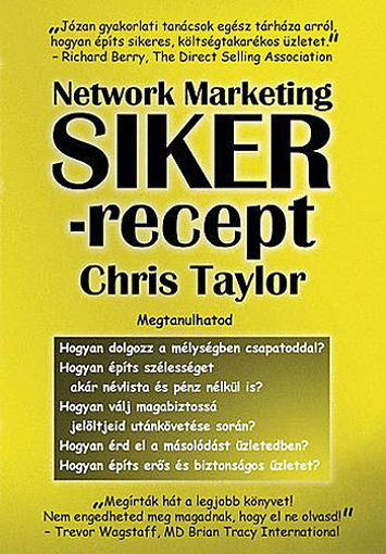 Network Marketing Sikerrecept termékhez kapcsolódó kép