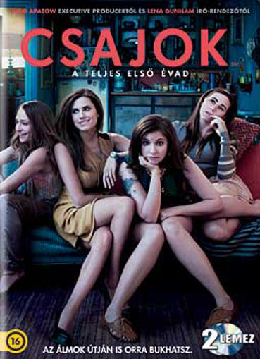 Csajok: 1. évad (2 DVD) termékhez kapcsolódó kép