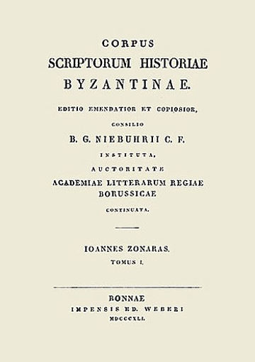Ioannes Zonaras - Tomus 1. termékhez kapcsolódó kép