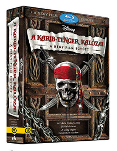 A Karib-tenger kalózai 1-4. gyűjtemény (4 BD) termékhez kapcsolódó kép