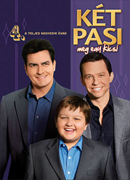 Két pasi, meg egy kicsi - 4. évad (4 DVD) termékhez kapcsolódó kép