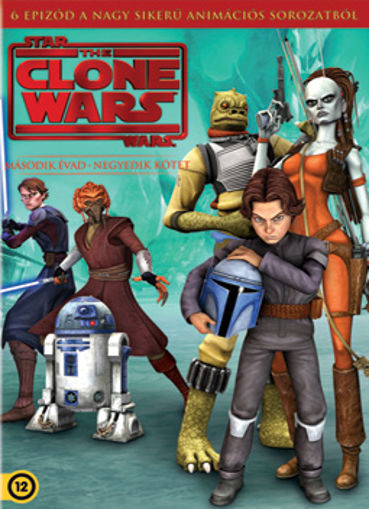 Star Wars: A klónok háborúja - 2. évad, 4. lemez termékhez kapcsolódó kép