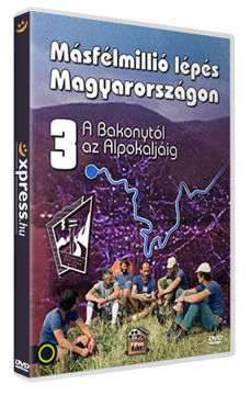 Másfélmillió lépés Magyarországon III. - A Bakonytól az Alpokaljáig (MTVA kiadás) termékhez kapcsolódó kép
