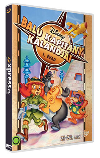 Balu kapitány kalandjai - 1. évad, 6. lemez (21-24. rész) termékhez kapcsolódó kép