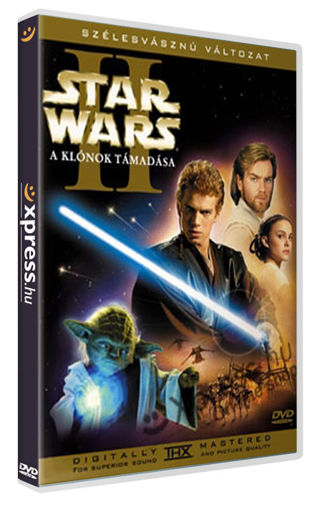 Star Wars II. rész - A klónok támadása (szinkronizált változat) termékhez kapcsolódó kép