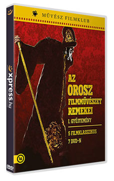 Az orosz filmművészet remekei I. (7 DVD) (egyedi sorszámmal ellátott változat) termékhez kapcsolódó kép