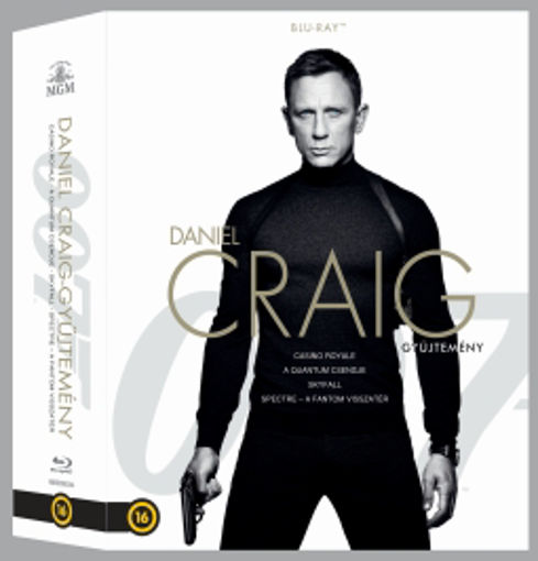 James Bond - Daniel Craig Bond-gyűjtemény (négyfilmes, új változat, 4 BD) termékhez kapcsolódó kép