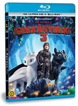 Így neveld a sárkányodat 3. (4K UHD+BD) termékhez kapcsolódó kép