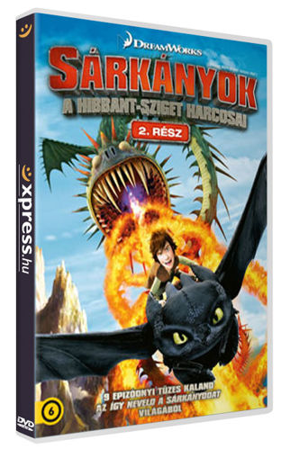 Sárkányok: A Hibbant-sziget harcosai - Második rész (2 DVD) termékhez kapcsolódó kép
