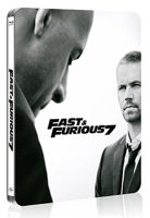 Halálos iramban 7. (mozi- és bővített változat) - limitált, fémdobozos változat (Paul Walker és Vin Diesel változat) (steelbook) termékhez kapcsolódó kép
