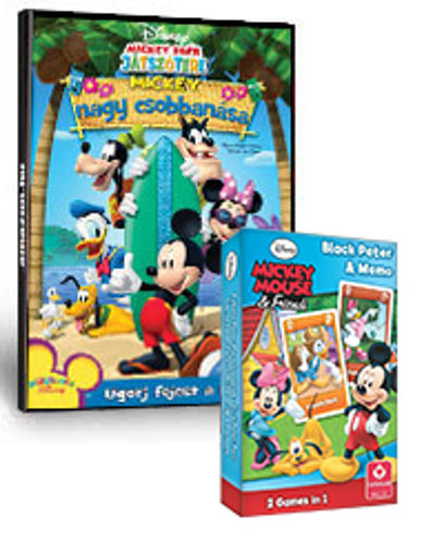Mickey Egér játszótere: Mickey nagy csobbanása + kártyajáték termékhez kapcsolódó kép