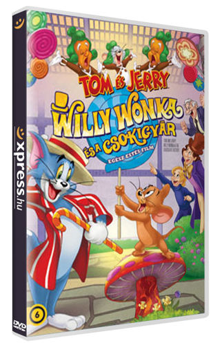 Tom és Jerry: Willy Wonka és a csokigyár termékhez kapcsolódó kép