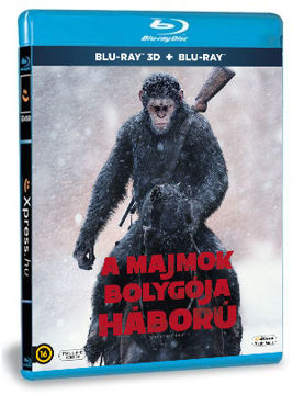 A majmok bolygója - Háború (BD3D+BD) termékhez kapcsolódó kép