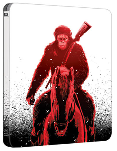 A majmok bolygója - Háború (BD3D+BD) - limitált, fémdobozos változat (steelbook) termékhez kapcsolódó kép