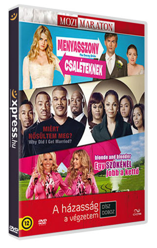 Mozimaraton: A házasság a végzetem (3 DVD) termékhez kapcsolódó kép