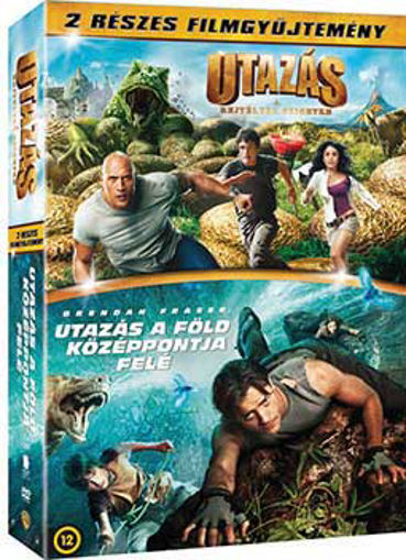 Utazás a Föld középpontja felé / Utazás a rejtélyes szigetre (2 DVD) termékhez kapcsolódó kép