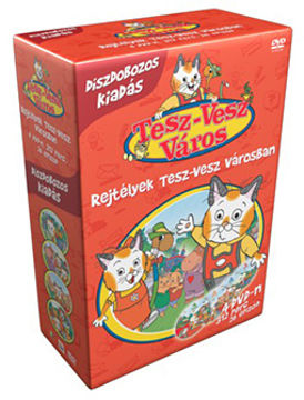 Tesz-vesz város gyűjtemény (4 DVD) termékhez kapcsolódó kép