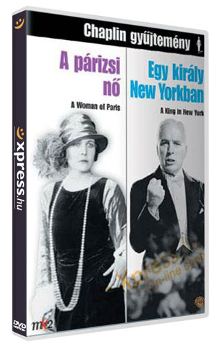 A párizsi nő/Egy király New Yorkban - Chaplin sorozat (2 film - 2 DVD) termékhez kapcsolódó kép