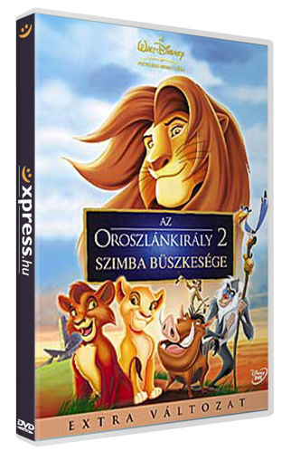 Az Oroszlánkirály 2. - Simba büszkesége - Extra változat termékhez kapcsolódó kép