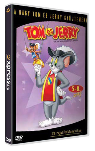 Tom és Jerry - A nagy Tom és Jerry gyűjtemény (5-8. rész) (2 DVD) termékhez kapcsolódó kép