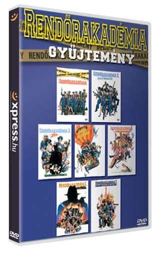 Rendőrakadémia sorozat - 1-7. rész (4 DVD) termékhez kapcsolódó kép