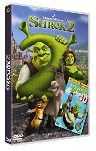 Shrek 2. + 3D (2 DVD) termékhez kapcsolódó kép