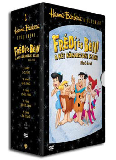 Frédi és Béni, a két kőkorszaki szaki - 1. évad (5 DVD) (GYŰJTŐDOBOZ NÉLKÜL) termékhez kapcsolódó kép