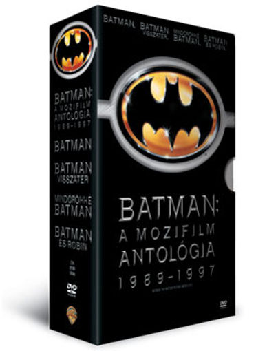 Batman: A mozifilm antológia 1989-1997 (8 DVD) termékhez kapcsolódó kép