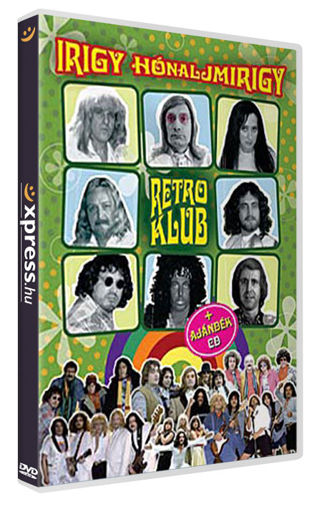 Irigy hónaljmirigy - Retro klub (DVD+CD) termékhez kapcsolódó kép