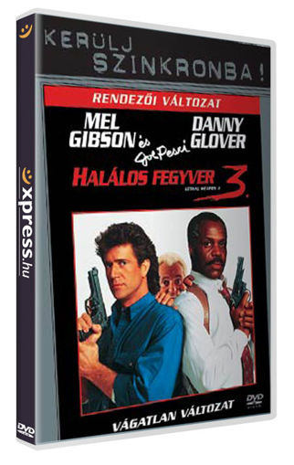 Halálos fegyver 3. - szinkronizált változat termékhez kapcsolódó kép