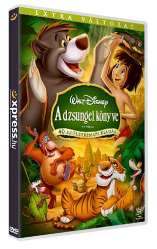 A dzsungel könyve - Extra változat (2 DVD) (Disney-rajzfilm) termékhez kapcsolódó kép