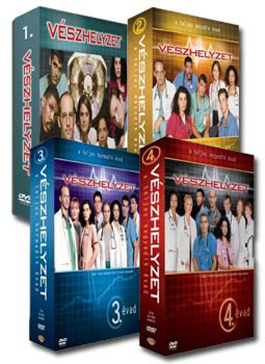Vészhelyzet 1-4. évad együtt (15 DVD) termékhez kapcsolódó kép