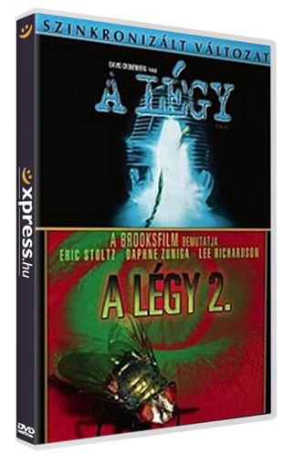 A légy (1986) / A légy 2. (1989) - szinkronizált változat (2 DVD) (Twinpack) termékhez kapcsolódó kép
