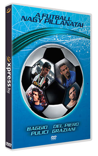 A futball nagy pillanatai (Baggio, Del Piero, Pulici, Graziani) termékhez kapcsolódó kép