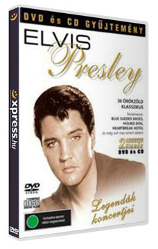 Legendák koncertjei: Elvis Presley (DVD + CD) termékhez kapcsolódó kép