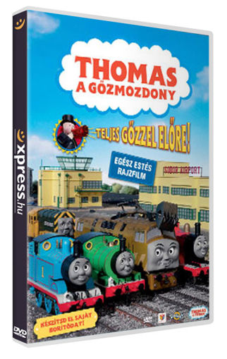 Thomas, a gőzmozdony - Teljes gőzzel előre! (hagyományos DVD-tokban) termékhez kapcsolódó kép