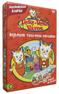 Tesz-vesz város gyűjtemény (4 DVD) (Új kiadás) termékhez kapcsolódó kép