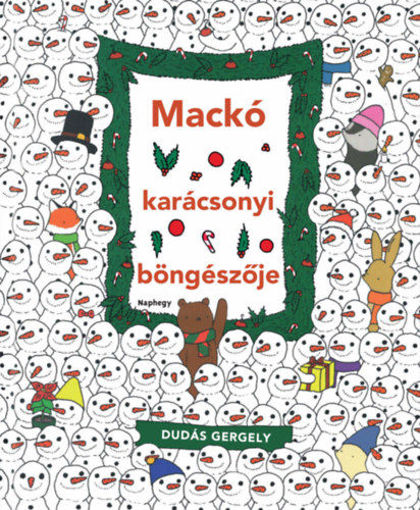 Mackó karácsonyi böngészője termékhez kapcsolódó kép